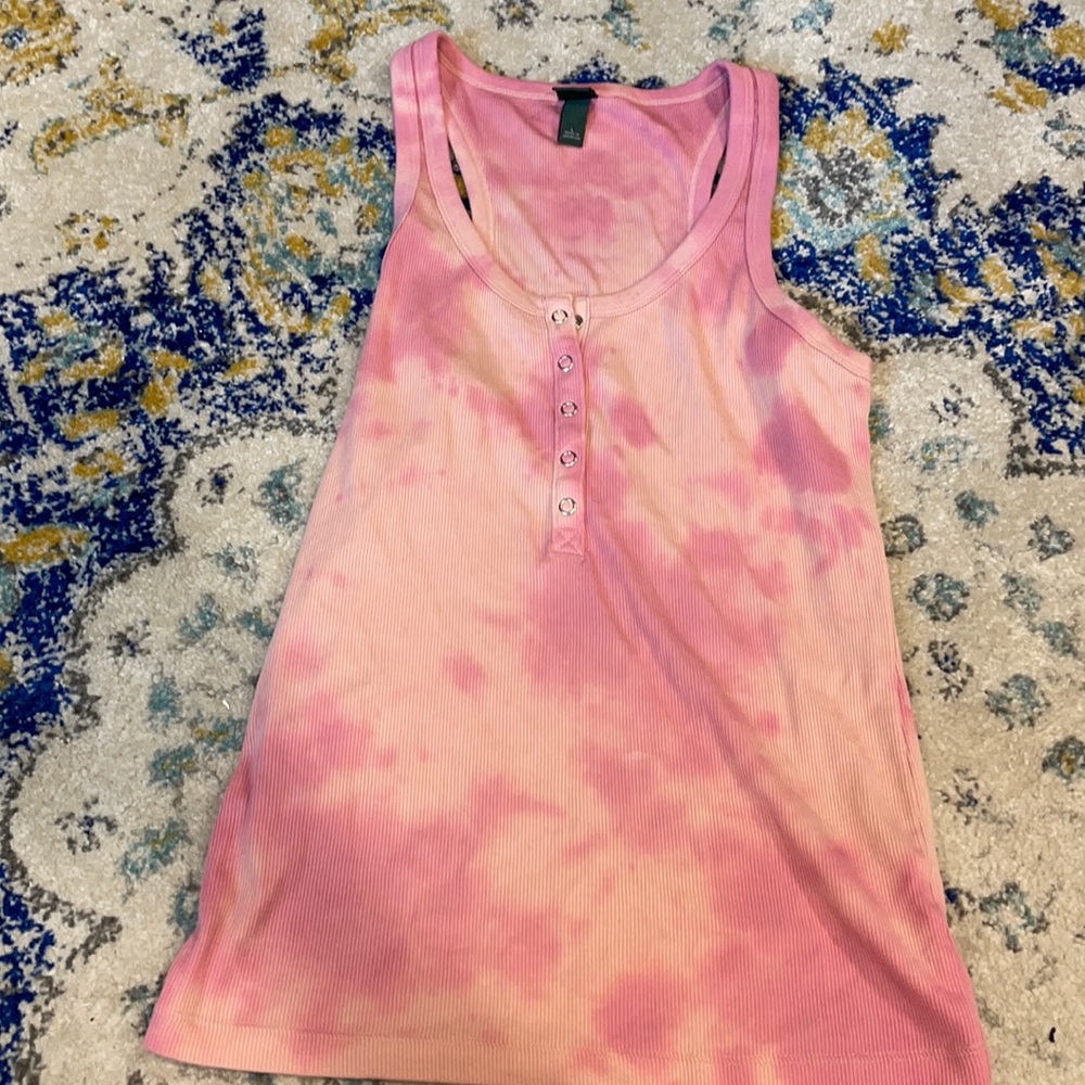 Tye dye tank top